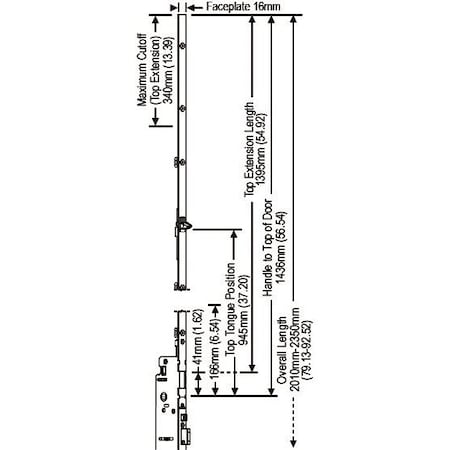 Strybuc Manual Top Tongue Ext 850-8778555